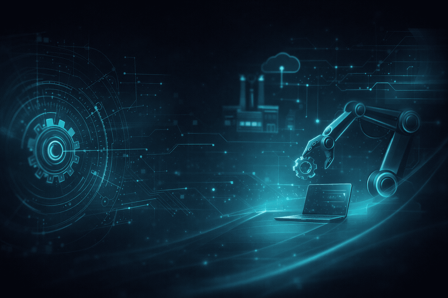 Abstract engineering and technology background